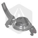 Bouchon femelle acier galva Ø 120 mm adaptable