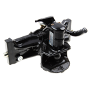 DE = Zugmaul automatisch,W= 390 S32, Ø 38 mm Bolzen, Schwarz - Sauermann