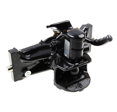 DE = Zugmaul automatisch,W= 390 S32, Ø 38 mm Bolzen, Schwarz - Sauermann