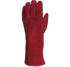 Gant soudeur vachette rouge fourré taille 10 - GYS