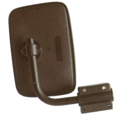 Rétroviseur courbé 135 x 205 mm pour tracteur adaptable