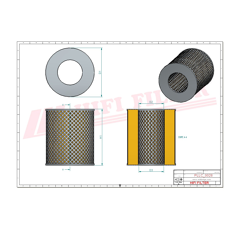 Filtre à huile adaptable HIFI FILTER SO4072
