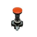 Interrupteur avec bouton rouge 12 V adaptable