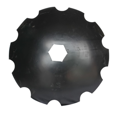 Scheibe gezahnt ∅610x6 für Grubber Hex 90 Nachbau  