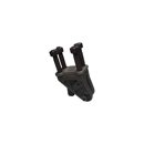 Bride de fixation complet 100 x 100 mm adaptable BlackSteel©