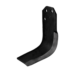 Lame gauche180x80mm pour Fraise/Rotavator AGRITALIA adaptable 