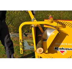 Scie circulaire entraînement par moteur électrique triphasé - RABAUD