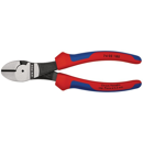 Pince coupante de cote à forte demultiplication 180 mm | KNIPEX