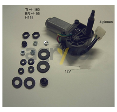 Moteur d'essuie glaces pour téléscopique MERLO 88327 adaptable