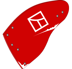 Versoir gauche pour charrue VOGEL & NOOT PK8.002.09 adaptable - Blacksteel©