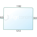 Pare-brise pour machine agricole RENAULT 6005028930 adaptable