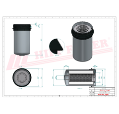 Filtre à gasoil adaptable HIFI FILTER SN40700