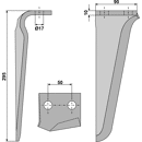 Kreiseleggenzinken - rechts RH66R RH  Maschio