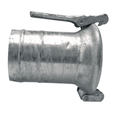 Raccord femelle avec embout Ø 100 mm adaptable
