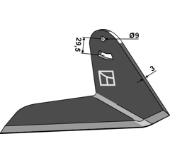 Winkelmesser - rechts - 405796 / 41820093 | Steketee - Nachbau