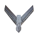 Sabot 3 trous avec plaquettes carbure et rechargement ACTISOL 19300013 adaptable