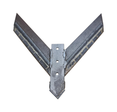 Sabot 3 trous avec plaquettes carbure et rechargement ACTISOL 19300013 adaptable