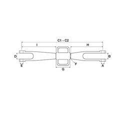 Suspente droite pour tracteur NEW HOLLAND 84253954 adaptable