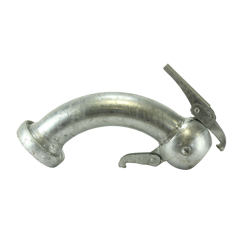 Coude 90° mâle / femelle galva ROTO