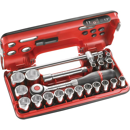 Coffret de 23 pièces douilles et accessoires 1/2" cliquet hautes performances | FACOM