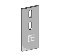 Racloir pour herses rotatives LEMKEN 3492029 adaptable - Blacksteel©