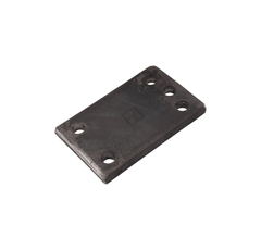 Plaque 130 x 80 x 12 mm pour cultivateur adaptable