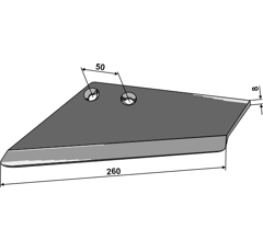 Aileron gauche S 004 103 adaptable - BlackSteel©