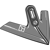Soc à patte pour cultivateur KÖCKERLING 504018 adaptatable