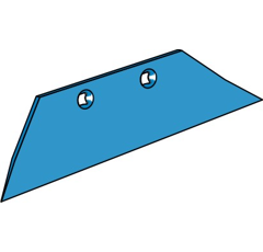 Düngereinlegerschar - links SDG18BLM Rabe by Muzzi Industrie