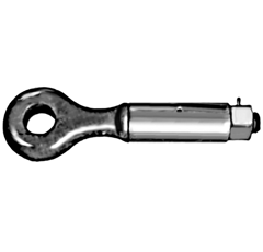 Anneau d'attelage tournant 2,5 T adaptable