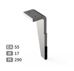 Dent de herse rotative Droite 2 plaquettes carbure MORRA RH72 REV adaptable