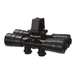 Porte buses Quadrijet avec anti-goutte à air ∅25 perçage 10 mm | ARAG