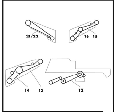 Courroie trapézoïdale pour moissonneuse-batteuse JOHN DEERE Z54406 adaptable