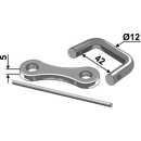 Kettenschloss Ø12 ST1242