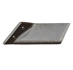 Anlagensech links für Grubber 341 mm gehärtet LEMKEN 3374461 - Nachbau