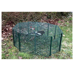 Cage à pie octogonale 30,5 x 100 x 88 cm - BOXTRAP