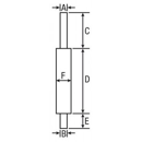 Tube d'échappement FENDT adaptable H178200101020