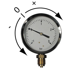 Manomètre 3 bars Ø 62 mm - BATTIONI PAGANI
