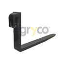Fourche à oeil 125x50x1200 Ø56 pour téléscopique MERLO A0301.1 adaptable