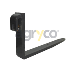 Fourche à oeil 125x50x1200 Ø56 pour téléscopique MERLO A0301.1 adaptable