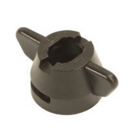 Ecrou buse + joints 8/10 mm entre méplats noir | HARDI