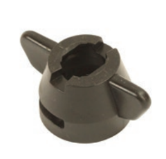 Ecrou buse + joints 8/10 mm entre méplats noir | HARDI