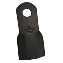 Couteau droit pour broyeur 115x40mm AGRICOM adaptable 