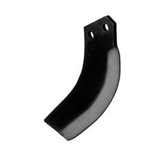 Lame gauche175x80mm pour Fraise/Rotavator SOVEMA adaptable - Blacksteel©