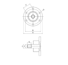 Komplettsatz Lager 30 x 4 mm für Grubber Nachbau