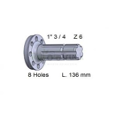 Arbre de prise de force 136 mm pour machine agricole CASE IH 133100270092 adaptable