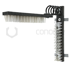 Brosse pour bétail complète en plastique