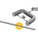 Kettenschloss Ø 12 mm für Düngerstreukette Nachbau  