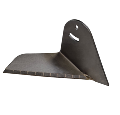 Aileron Droit de bineuse avec plaquettes carbure HORSCH adaptable