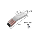 Pointe droite type Michel 340 mm adaptable carbure